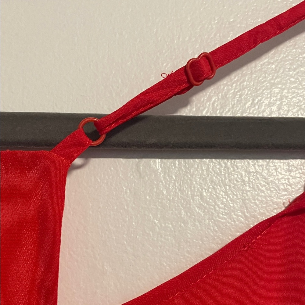 J. Crew Red Spaghetti-Strap Camisole size 0 - Picture 9 of 11